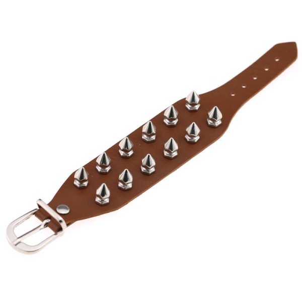 (image for) Punk PU leather Rivetbracelet