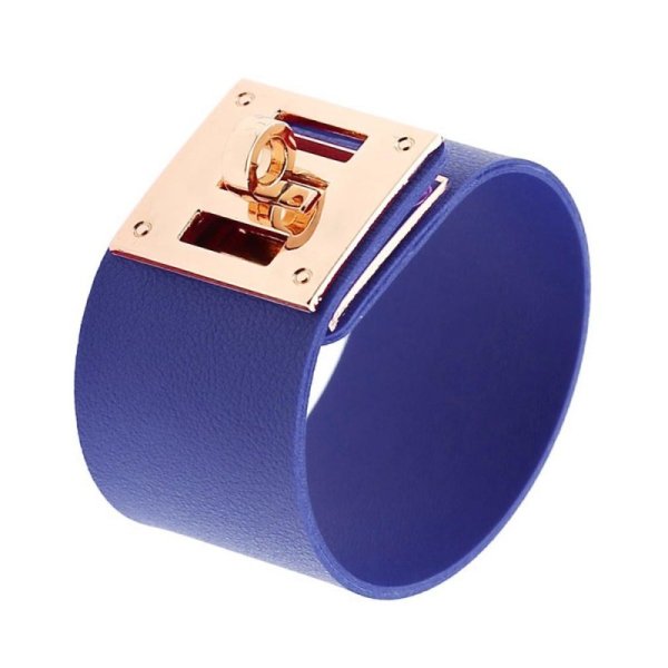 (image for) Alloy Buckle Wide Bracelet
