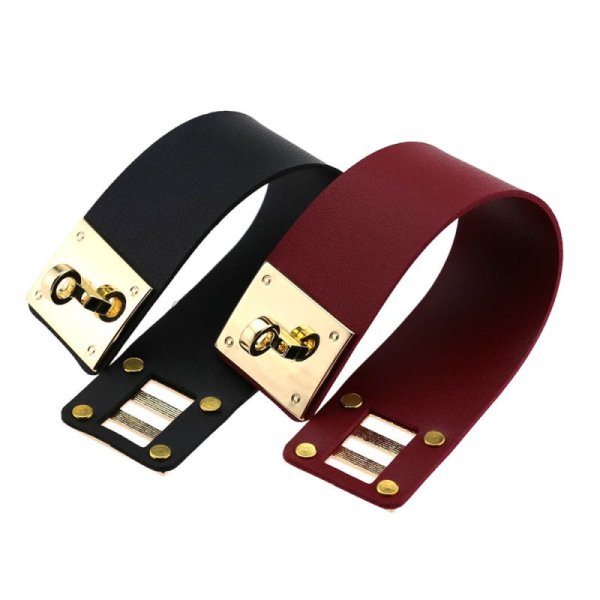 (image for) Alloy Buckle Wide Bracelet