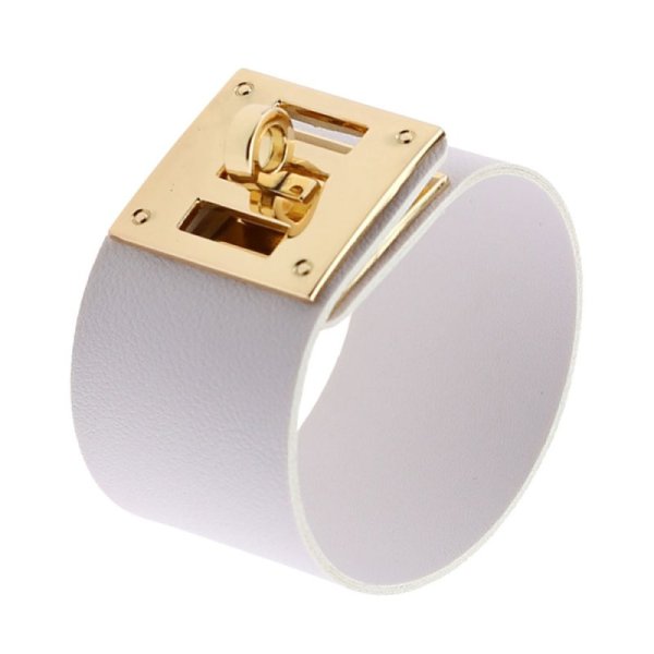 (image for) Alloy Buckle Wide Bracelet