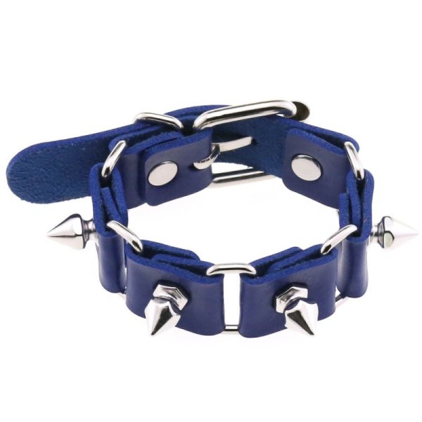 (image for) Stitching Wrist Bracelet With Spike