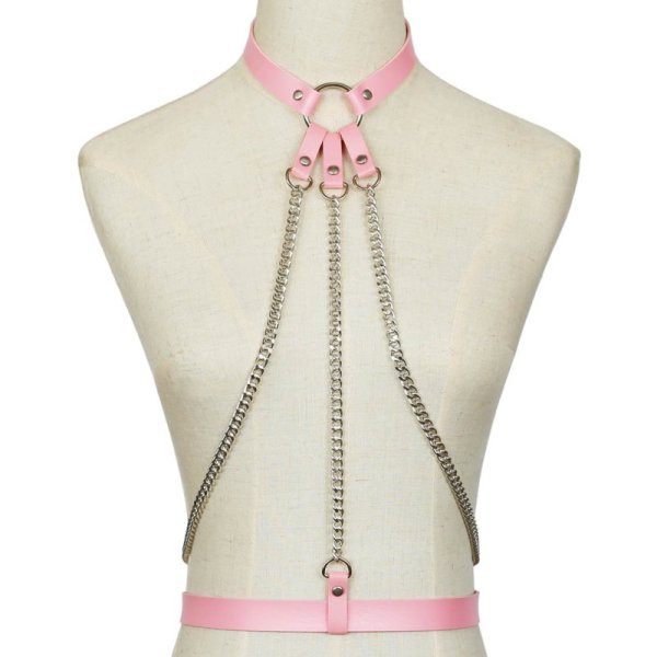 (image for) Bondage Collar Waist Chain