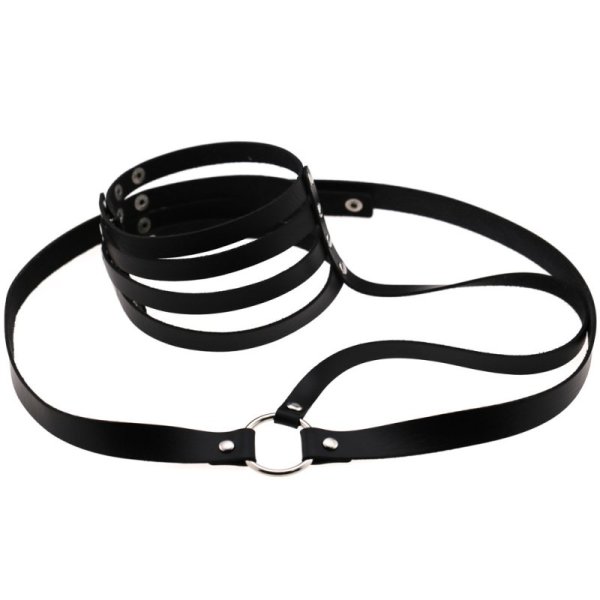 (image for) Erotic Bondage Collar Belt