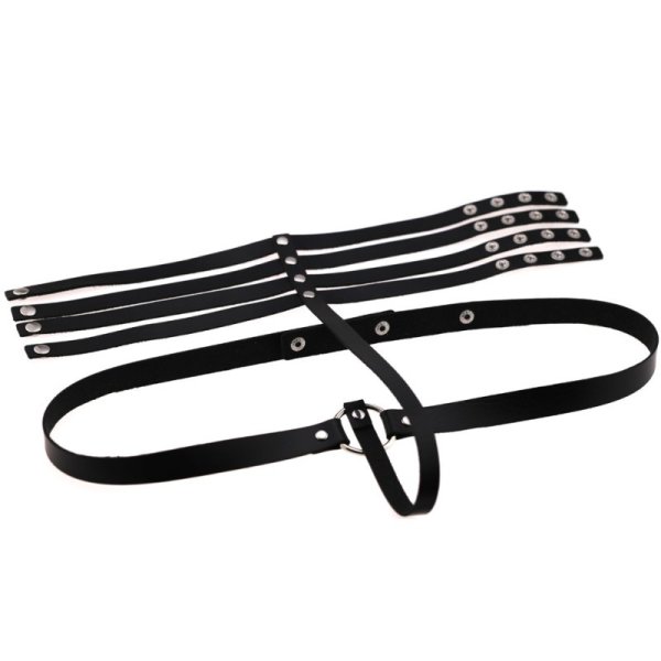 (image for) Erotic Bondage Collar Belt