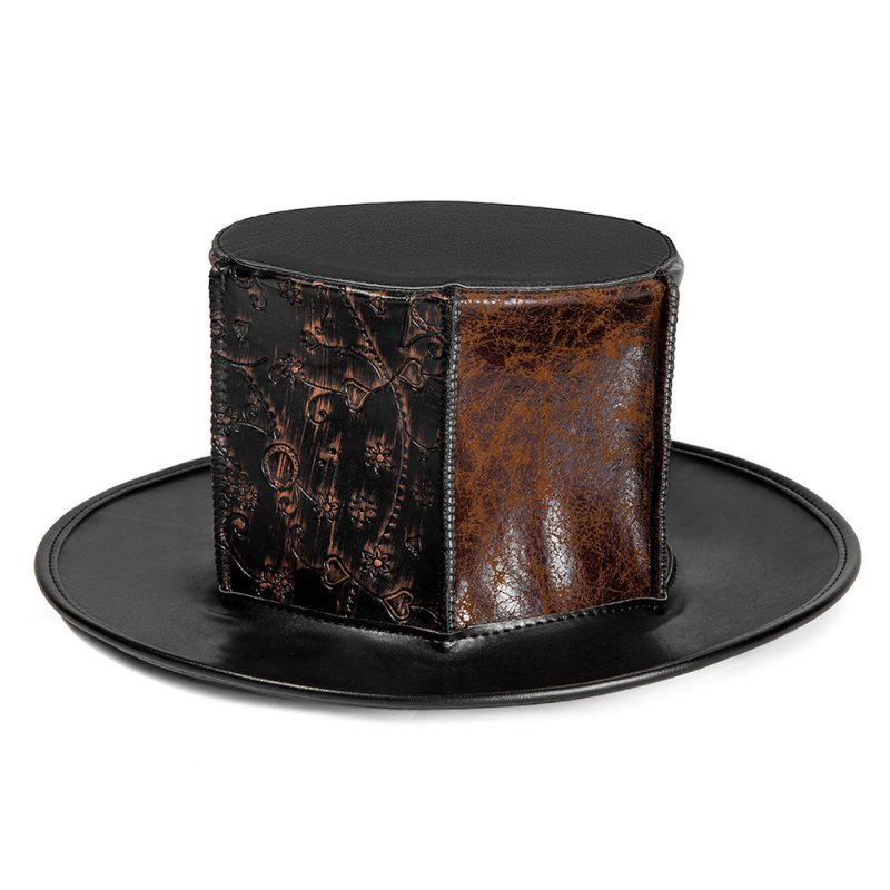 (image for) Men\'s Steampunk Distress Splice Hat