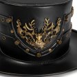(image for) Men's Steampunk Metal Elk Hat