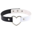 (image for) Double Color Metal Heart Collar