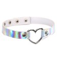 (image for) Laser Collar Metal Heart Collar