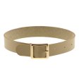 (image for) Harajuku Punk Rock Leather Collar - Golden