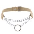 (image for) Silver O Ring Chain Neck Necklace