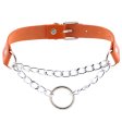 (image for) Silver O Ring Chain Neck Necklace