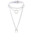 (image for) Chain Lock Pendant Ring Collar