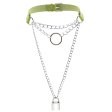 (image for) Chain Lock Pendant Ring Collar