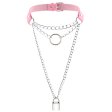 (image for) Chain Lock Pendant Ring Collar