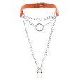 (image for) Chain Lock Pendant Ring Collar