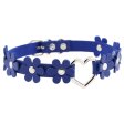 (image for) Flower PU Leather Heart Collar