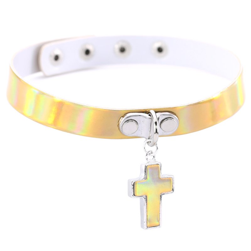 (image for) Laser Cross Pendant Collar