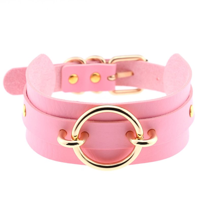 (image for) Golden O-Ring Punk Collar