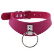 (image for) O-ring Trendy PU Leather Neck Collar