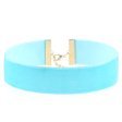 (image for) Flocked Webbing Choker