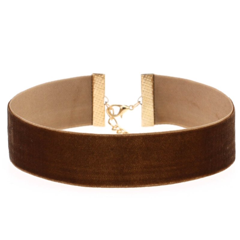 (image for) Flocked Webbing Choker