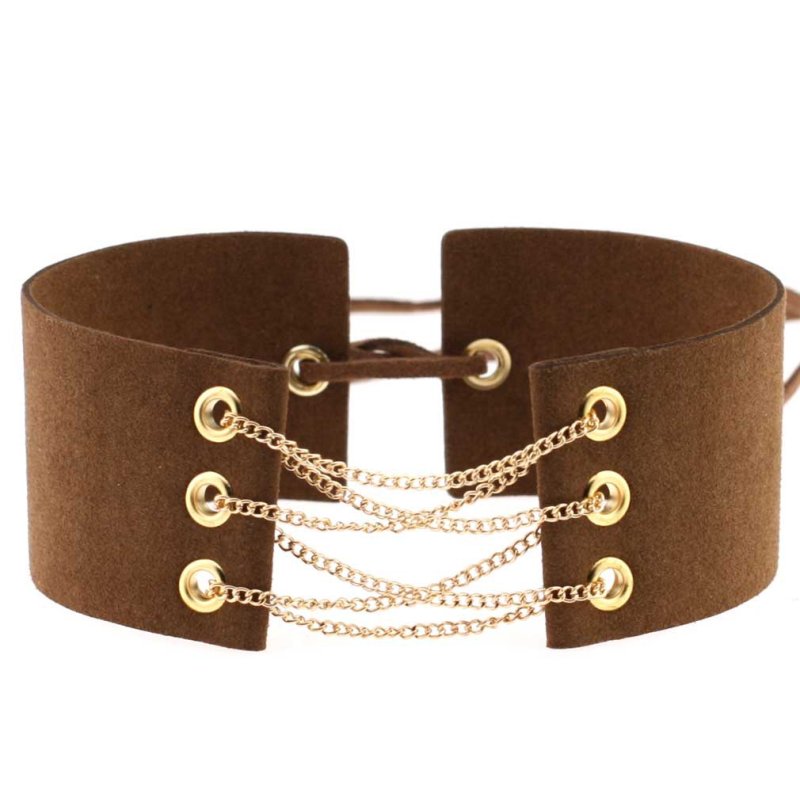 (image for) Coral Fleece Binding Collar - Golden