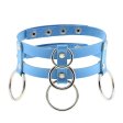 (image for) Double Row Circle Choker Necklace