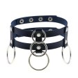 (image for) Double Row Circle Choker Necklace