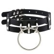 (image for) Punk Gothic Two Line Choker Neck Ring