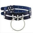 (image for) Punk Gothic Two Line Choker Neck Ring