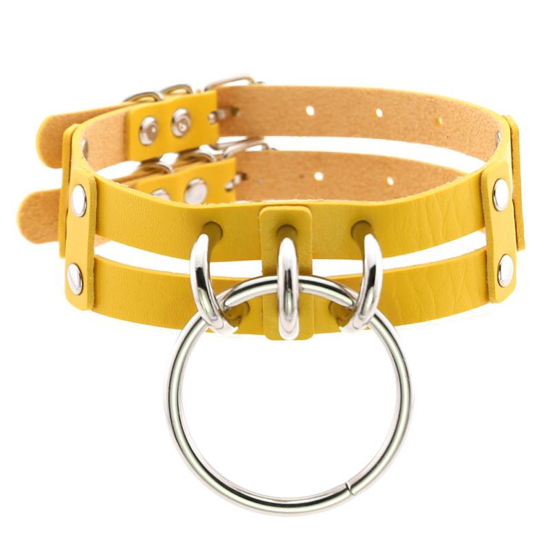(image for) Punk Gothic Two Line Choker Neck Ring