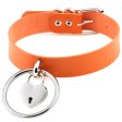 (image for) Large Ring Leather Necklace