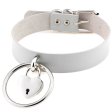 (image for) Large Ring Leather Necklace