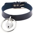 (image for) Large Ring Leather Necklace