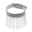 (image for) Metal Chain Tassel Collar
