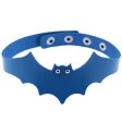 (image for) Little Devil PU Leather Bat Wing Collar
