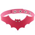 (image for) Little Devil PU Leather Bat Wing Collar