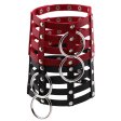 (image for) Four Rows Leather Bondage Collar