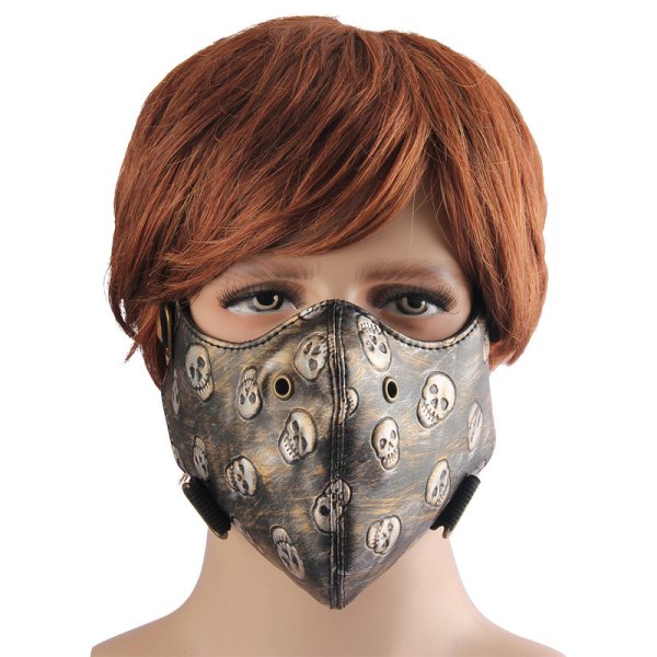 (image for) Big Skull Print Face Mask