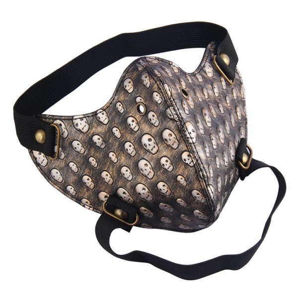 (image for) Small Skull Print Face Mask