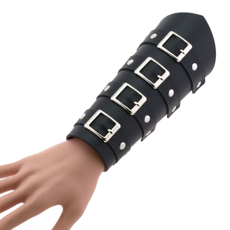 (image for) Leather Waxed Cycling Belt Buckle Bracers