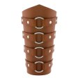 (image for) Waxed Cycling Round Ring Buckle Bracers