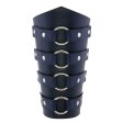 (image for) Waxed Cycling Round Ring Buckle Bracers