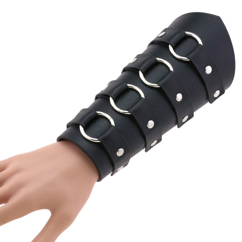 (image for) Waxed Cycling Round Ring Buckle Bracers