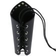 (image for) Leather Waxed Cycling Bracers