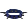 (image for) One Row Studded PU Leather Bracelet