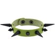 (image for) One Row Studded PU Leather Bracelet