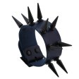 (image for) Two Row Studded PU Leather Bracelet