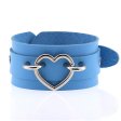 (image for) Punk PU leather Love Ring - Silver