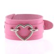 (image for) Punk PU leather Love Ring - Silver